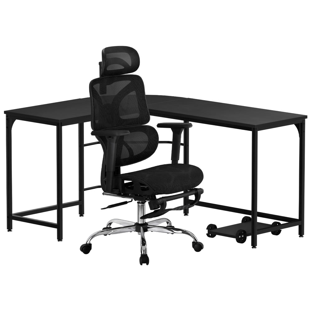 Artiss L Shape Computer Desk Ergonomic Home Office Furniture Home Office Desks