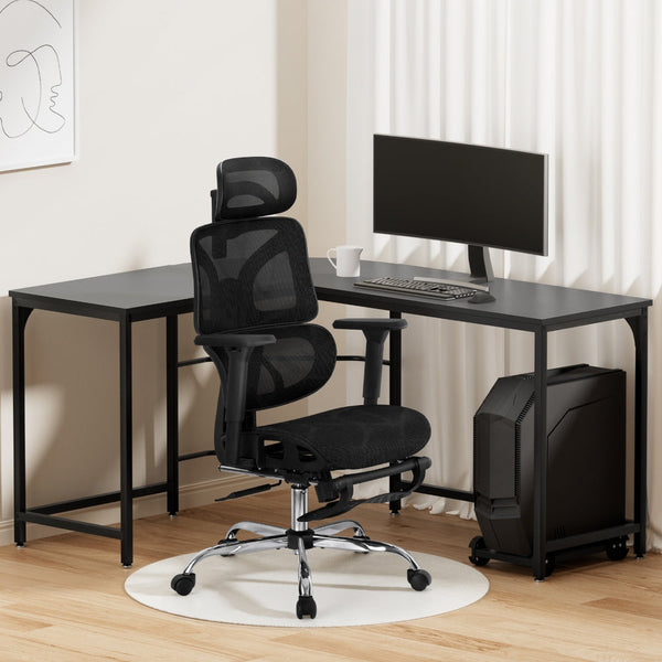 Artiss L Shape Computer Desk Ergonomic Home Office Furniture Home Office Desks