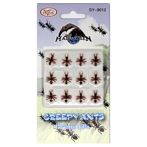 Br Costumes Mini Fake Ants Trick Halloween Scary Creepy Joke Prank Small Gag Toy Bug 24 Novelty