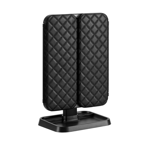 Embellir Led Makeup Mirror Tri Fold Lighted Vanity Mirrors 1X2x3x Magnifications Makeup Mirrors