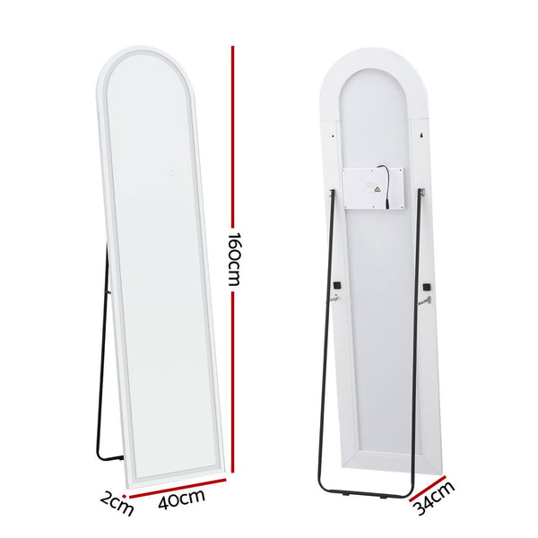 Embellir Led Full Length Mirror Floor Dressing 160Cm Mirrors