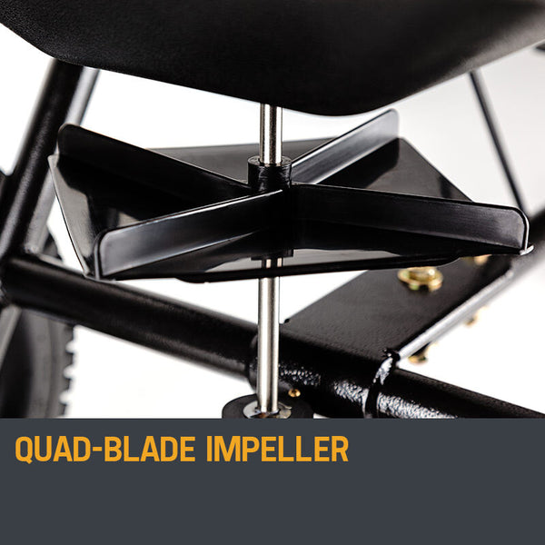 Plantcraft Tow Behind Broadcast Spreader 90Kg 105L Seed Fertiliser Rotary Rotary Tools