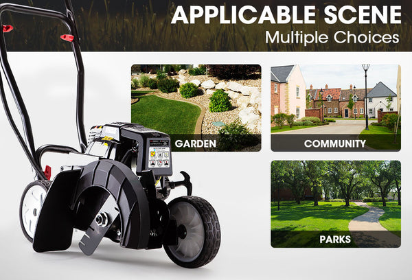 Baumr Ag Baumr Ag 31Cc Lawn Edger Petrol 4 Stroke Garden Grass Weed Trimmer Blade Cutting String Trimmers