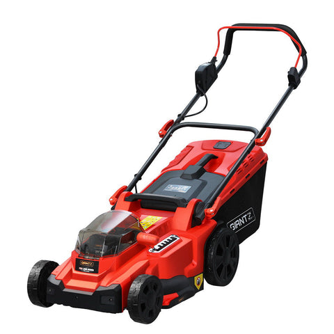 Giantz Lawn Mower 37Cm Cutting Width Cordless 40V Electric Lawnmower Lawn Mowers