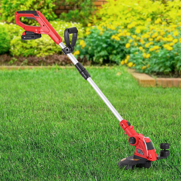 Giantz 20V Cordless Line Trimmer Lawn Whipper Grass Snipper Lawn Mowers