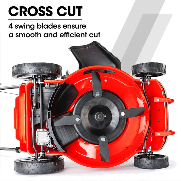 Baumr Ag Baumr Ag Petrol Lawn Mower 220Cc 20' 4 Stroke Self Propelled 840Sx Lawn Mowers