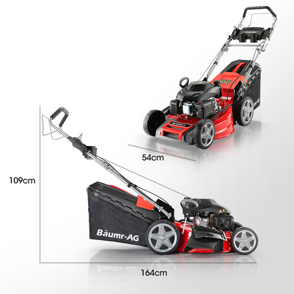 Baumr Ag Baumr Ag Petrol Lawn Mower 220Cc 20' 4 Stroke Self Propelled 840Sx Lawn Mowers