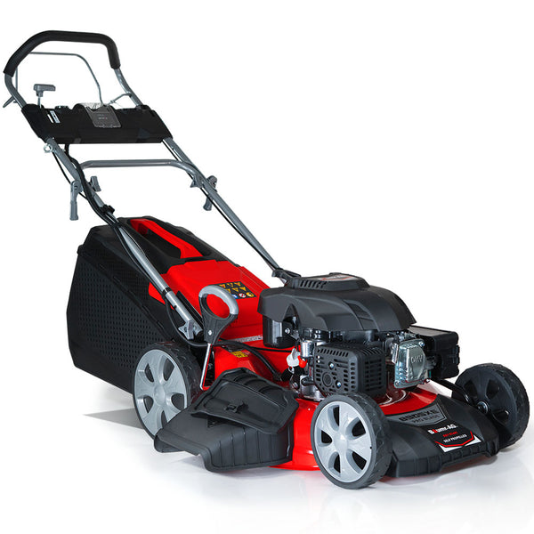 Baumr Ag Baumr Ag 248Cc Lawn Mower 4 Stroke 21 Inch Petrol Lawnmower 4 In 1 Self Propelled Electric Start Petrol Mowers
