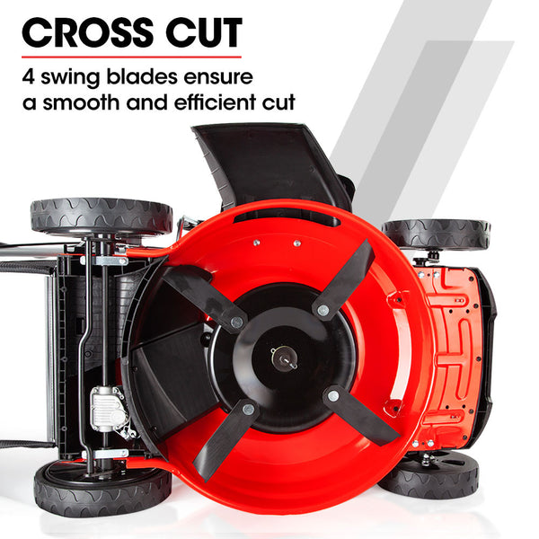 Baumr Ag Baumr Ag 248Cc Lawn Mower 4 Stroke 21 Inch Petrol Lawnmower 4 In 1 Self Propelled Electric Start Petrol Mowers