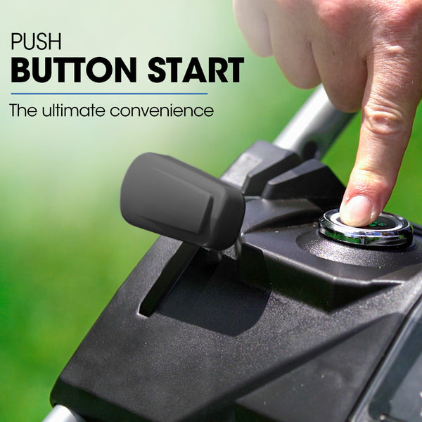 Powerblade 20' 200Cc Self Propelled Lawn Mower Electric Start 7 Height Steel Deck Wash Port Ohv 4 Stroke Petrol Vs950 Lawn Mowers