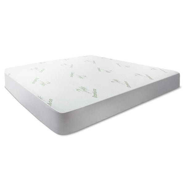 Giselle Bedding Mattress Protector Bamboo Double Mattress Toppers & Protectors