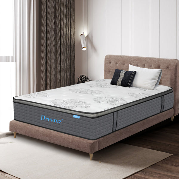 Dreamz Spring Mattress Bed Pocket Egg Double Mattresses