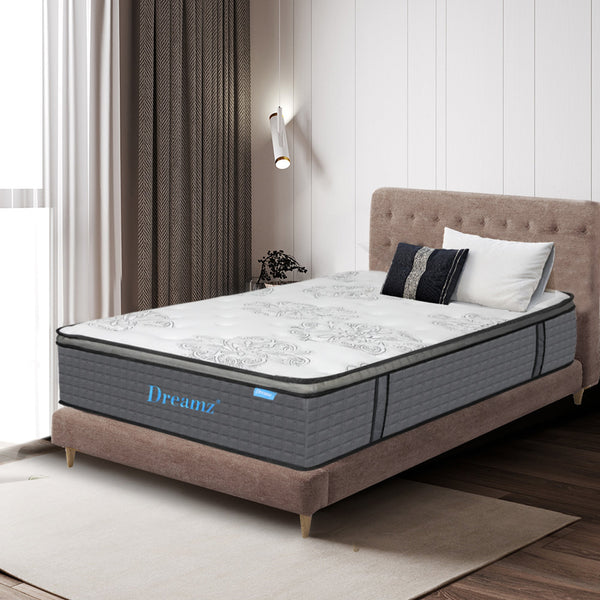 Dreamz Spring Mattress Bed Pocket Egg Single Mattresses
