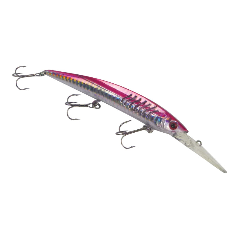 Finesse Flash Minnow Magenta Silver 150Mm Baits & Lures