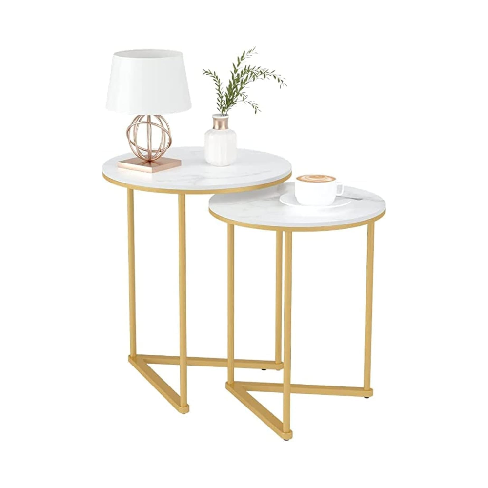 Modern Nesting Coffee Side Table Set Coffee Tables
