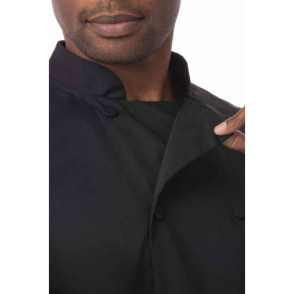 Chef Coats & Jackets Chef Works Montreal Cool Vent Men's Black Jacket By