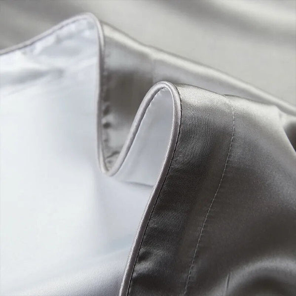 Pillowcase 50X75cm White Pure Real Silk For Comfortable Home Bed Use Pillow Cases