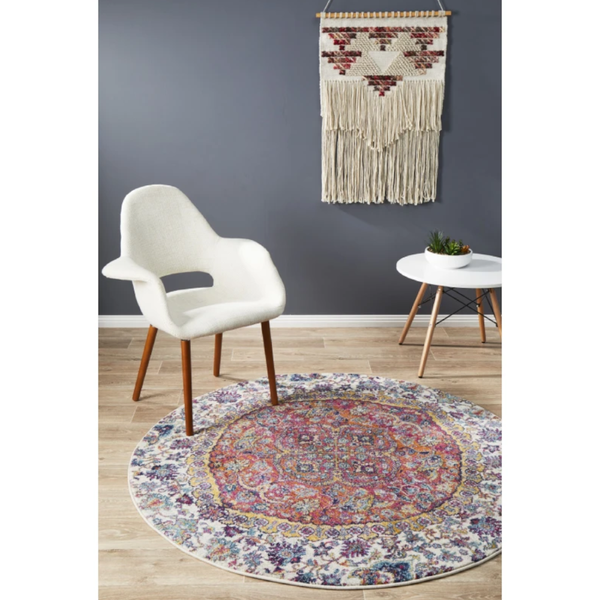 Rug Culture Museum 867 Multi Round By 150X150cm Rugs