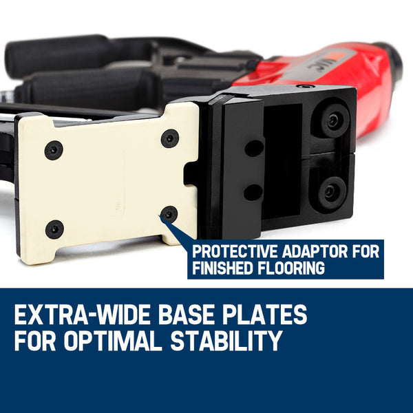 Unimac Pneumatic Flooring Nailer Staple Gun Gas Cleat Stapler Nail & Staple Guns