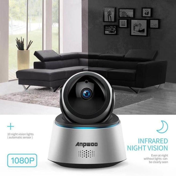 1080P High Definition Wireless Internet Protocol Camera With Motion Detection Digital Cameras