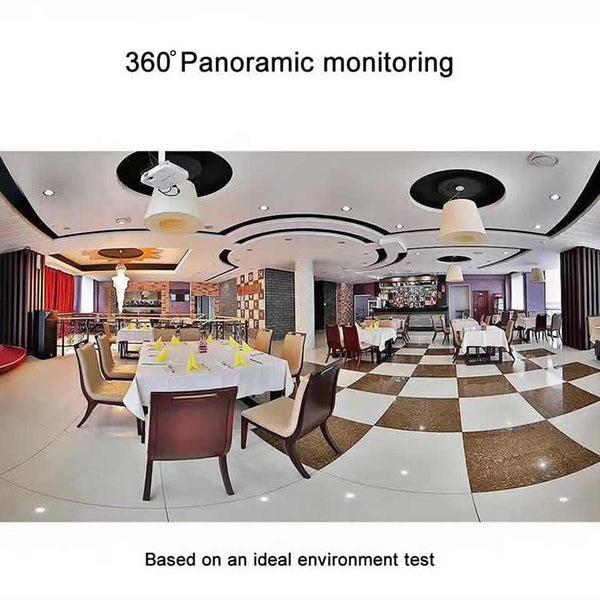 360 Degree Panoramic High Definition Wifi Ip Camera With Motion Detection And Night Vision Ip & Smart Security Camera Systems