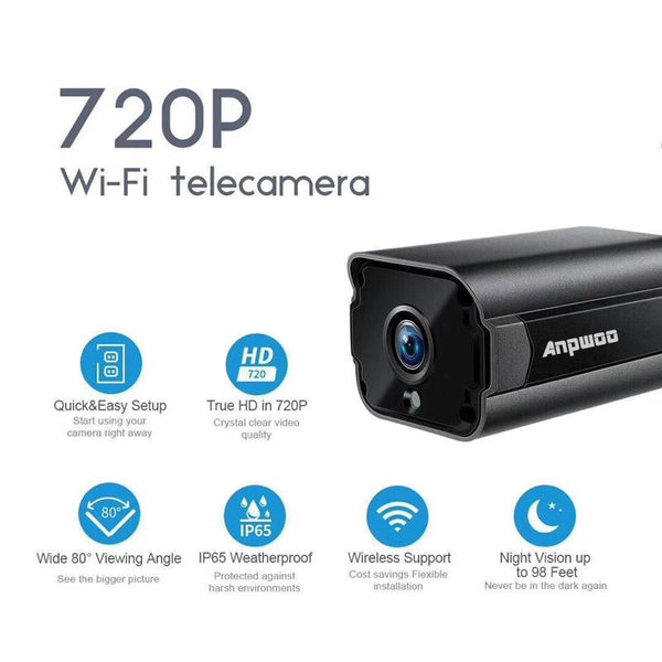 Wireless High Definition Internet Protocol Camera With Motion Detection And Night Vision Ip & Smart Security Camera Systems