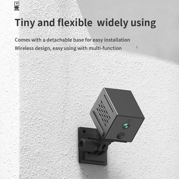 1080P Wireless Action Camera With Wide Angle Mount For Outdoor Use Tripod Mount Accessories