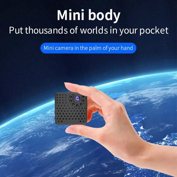 Hd Wifi Mini Security Camera With Motion Detection Night Vision And Tf Card Support Security Cameras