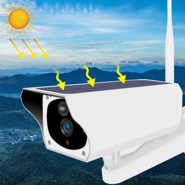 2Mp Solar Wifi Camera Waterproof Night Vision Motion Detection Voice Intercom Security Cameras