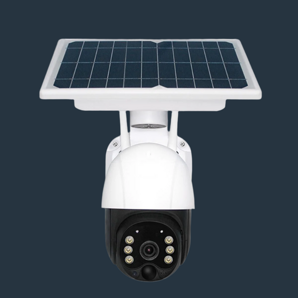 Full Hd Solar Wifi Camera With Pir Alarm & Night Vision 2 Way Audio Tf Card Slot Battery Not Included Security Cameras