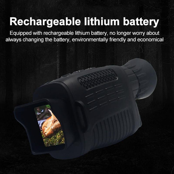 5X Digital Night Vision Monocular With Infrared Thermal Imaging Binoculars & Monoculars