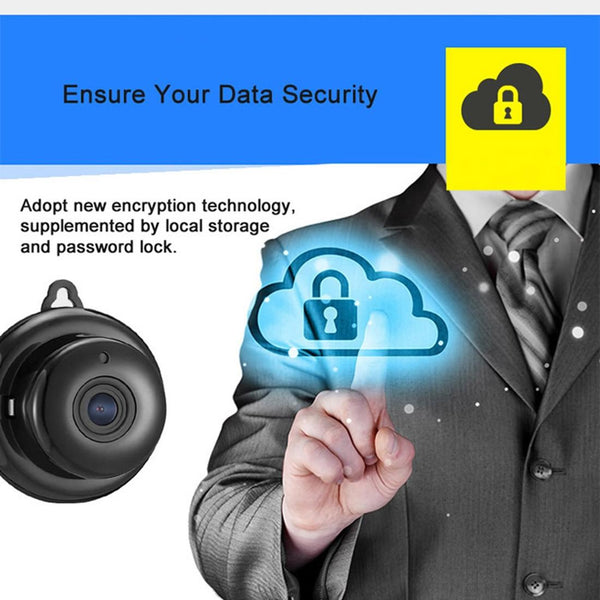 Mini High Definition Wireless Internet Protocol Camera With Night Vision And Motion Detection Digital Cameras