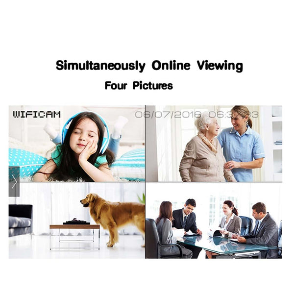 720P High Definition Wifi Ip Camera With Night Vision And Motion Detection Security Cameras