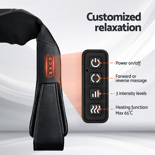 Livermor Livemor Neck Massager With 8 Heated Nodes For Health & Beauty Massagers