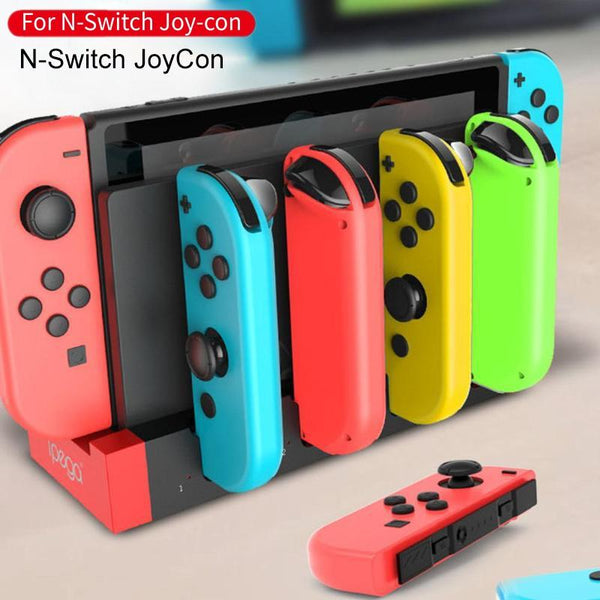 Joy Con Charging Dock For Nintendo Switch With Four Slots And Usb Interface Chargers & Charging Docks