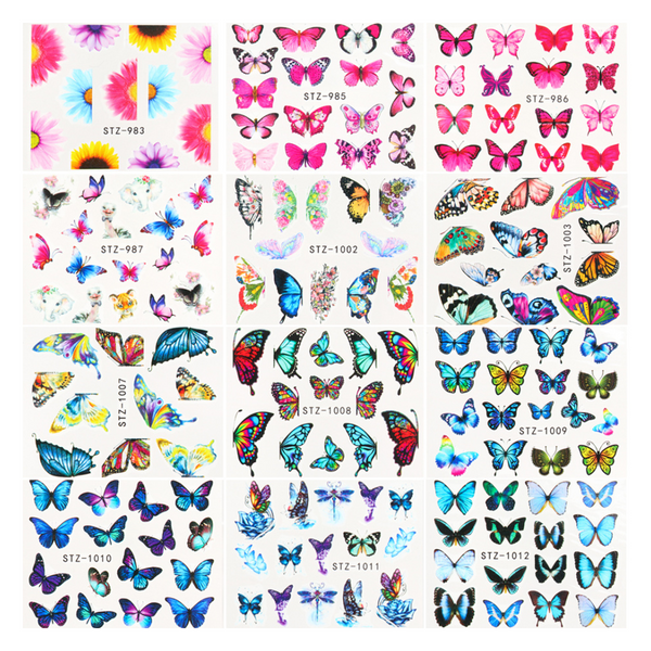 Nail Art Rose Sticker Bowknot Lace Red Flower Applique Eco Friendly Nail Art Tools