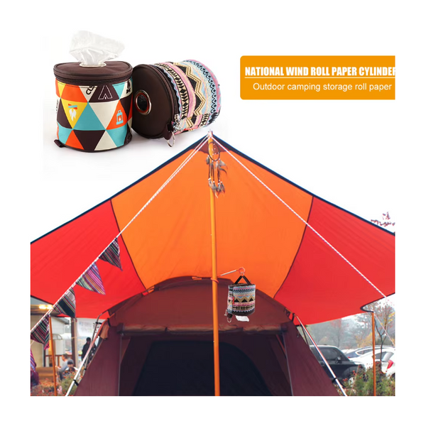 Style Folding Toilet Paper Tissue Case Holder Travel Napkin Storage Box Container For Picnic Home Toilet Paper Holders & Storage