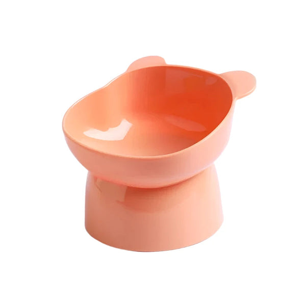 High Foot Pet Food Water Bowl With Neck Protector For Cats And Dogs Dog Bowls