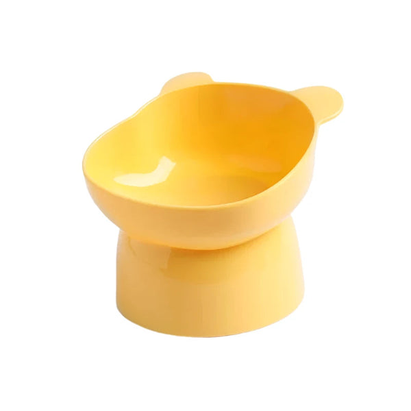 High Foot Pet Food Water Bowl With Neck Protector For Cats And Dogs Dog Bowls