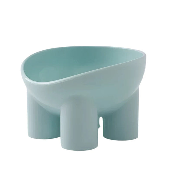 High Foot Pet Food Water Bowl With Neck Protector For Cats And Dogs Dog Bowls