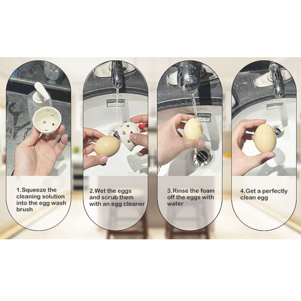 New Kitchen Gadget Egg Scrubber Silicone Washer Machine Tool Cleaner Brush Other Kitchen Gadgets