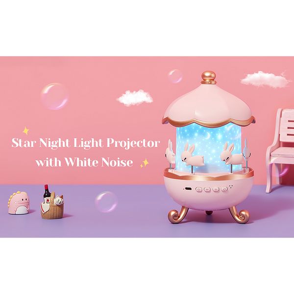 Night Light Projector For Kids Nursery With Space Rotation Usb Rechargeable Led Lamp Lamps