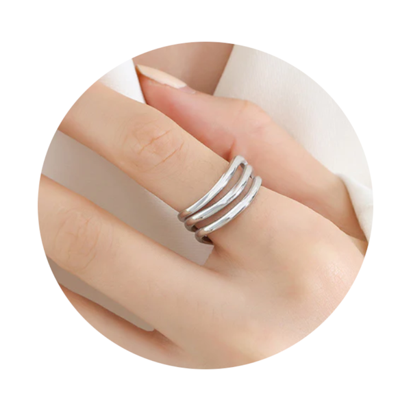 Non Fading Personalized Fashionable Light Luxury Versatile Ring Accessories For Women Rings