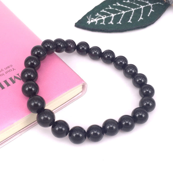 Black Onyx Bracelet For Women Geometric Design In Fashion Jewellery Category Bracelets