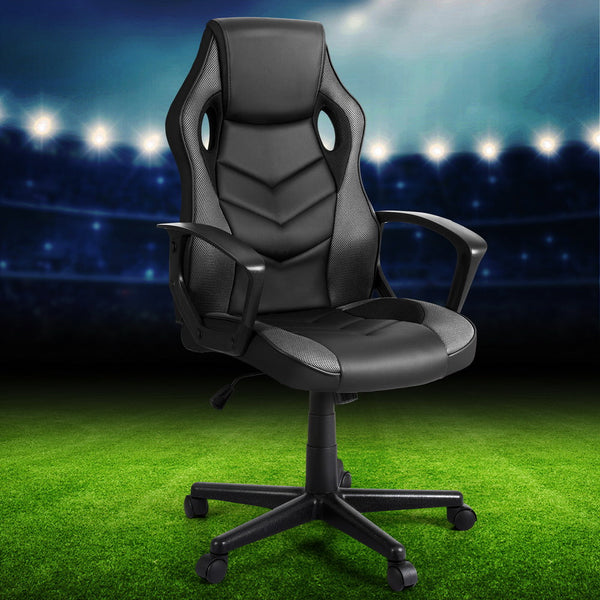 Artiss Gaming Office Chair Computer Chairs Grey Office Chairs