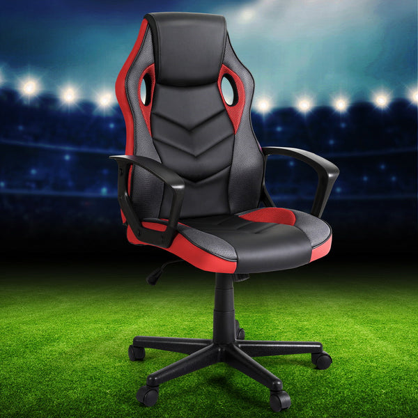 Artiss Gaming Office Chair Computer Chairs Red Office Chairs