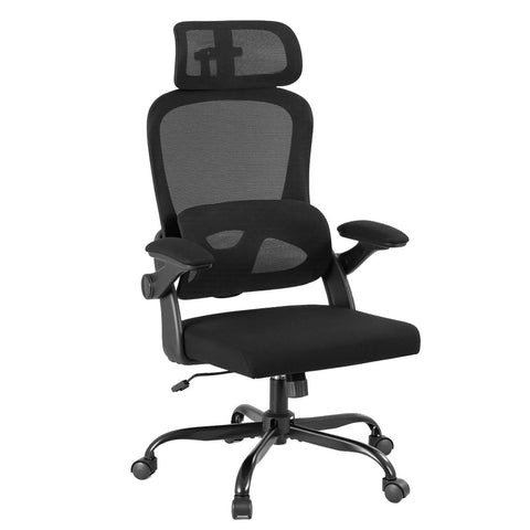 Artiss Ergonomic Mesh Office Chair In Black Office Chairs