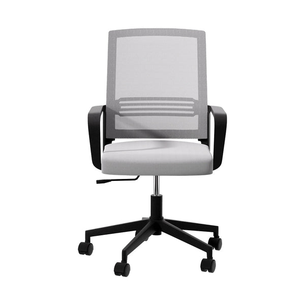 Office Chairs Artiss Mesh Office Chair Computer Gaming Desk Chairs Work Study Mid Back Grey