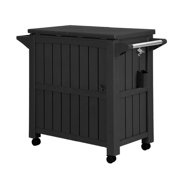 Gardeon Outdoor Storage Cabinet Box 80L Ice Bucket Cooler Rolling Serving Cart Kitchen Trolley Storage Deck Boxes