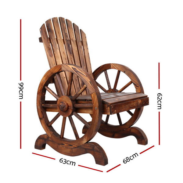 Gardeon Wagon Chair Outdoor Patio Chairs